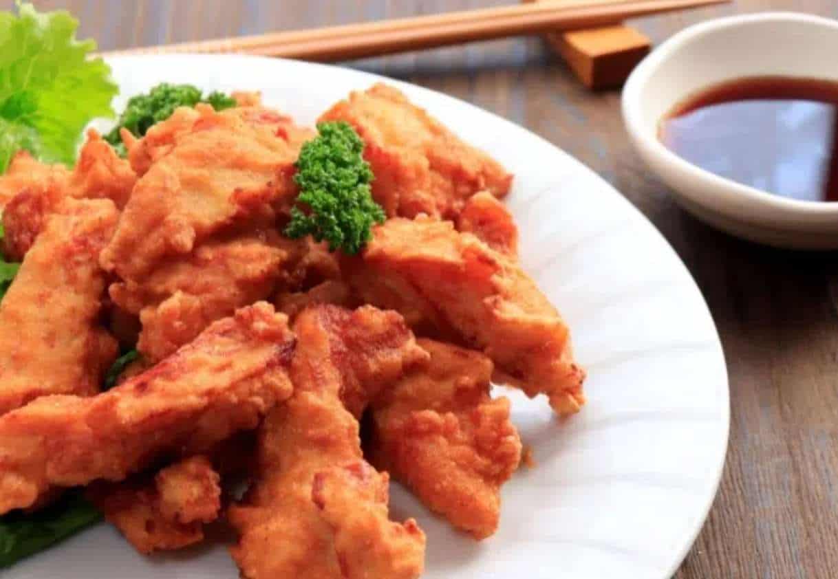 Authentic Japanese Chicken Tempura