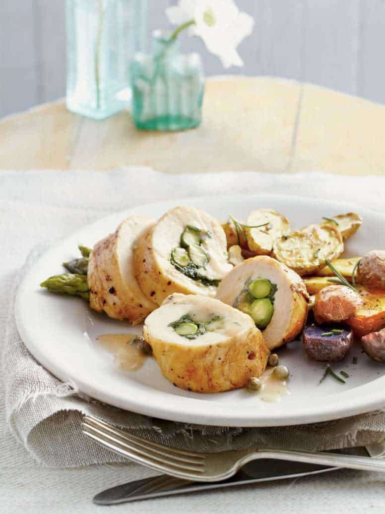 Baked Chicken Roulade Recipe