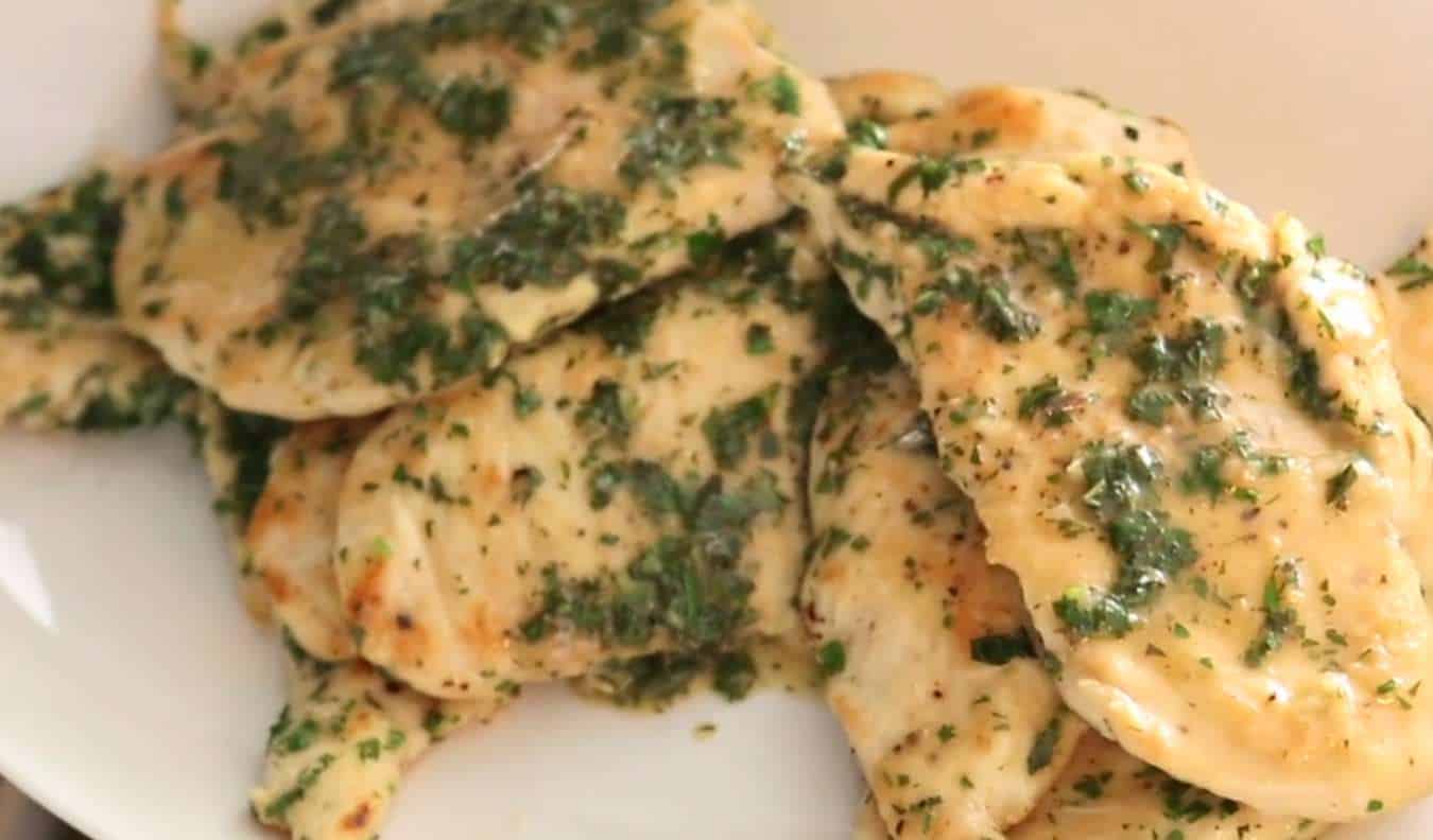 Chicken Cutlets with Herb Butter Recipe