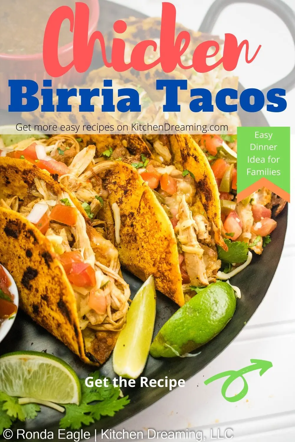 Easy Chicken Birria Tacos