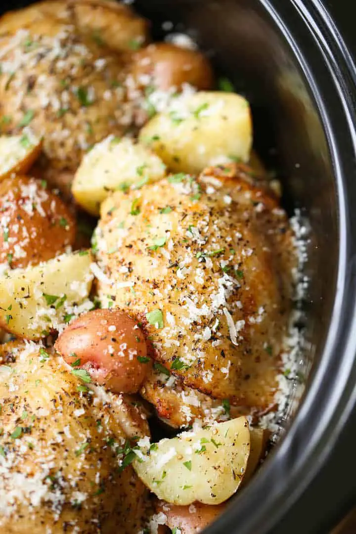 Garlic Parmesan Chicken and Potatoes