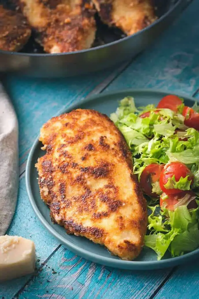 Parmesan Crusted Chicken Cutlet Recipe