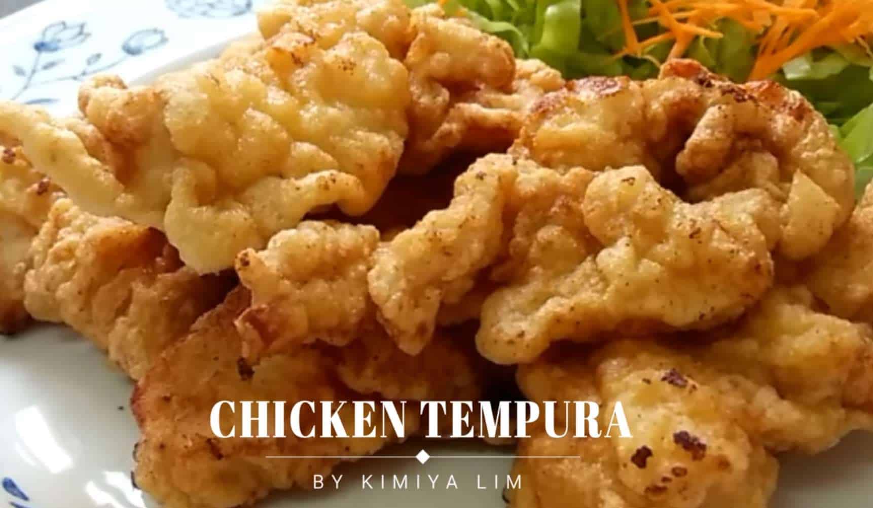 Simple And Yummy Chicken Tempura