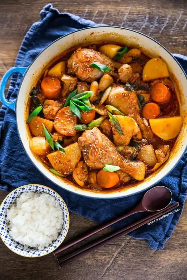 Spicy Korean Chicken Stew