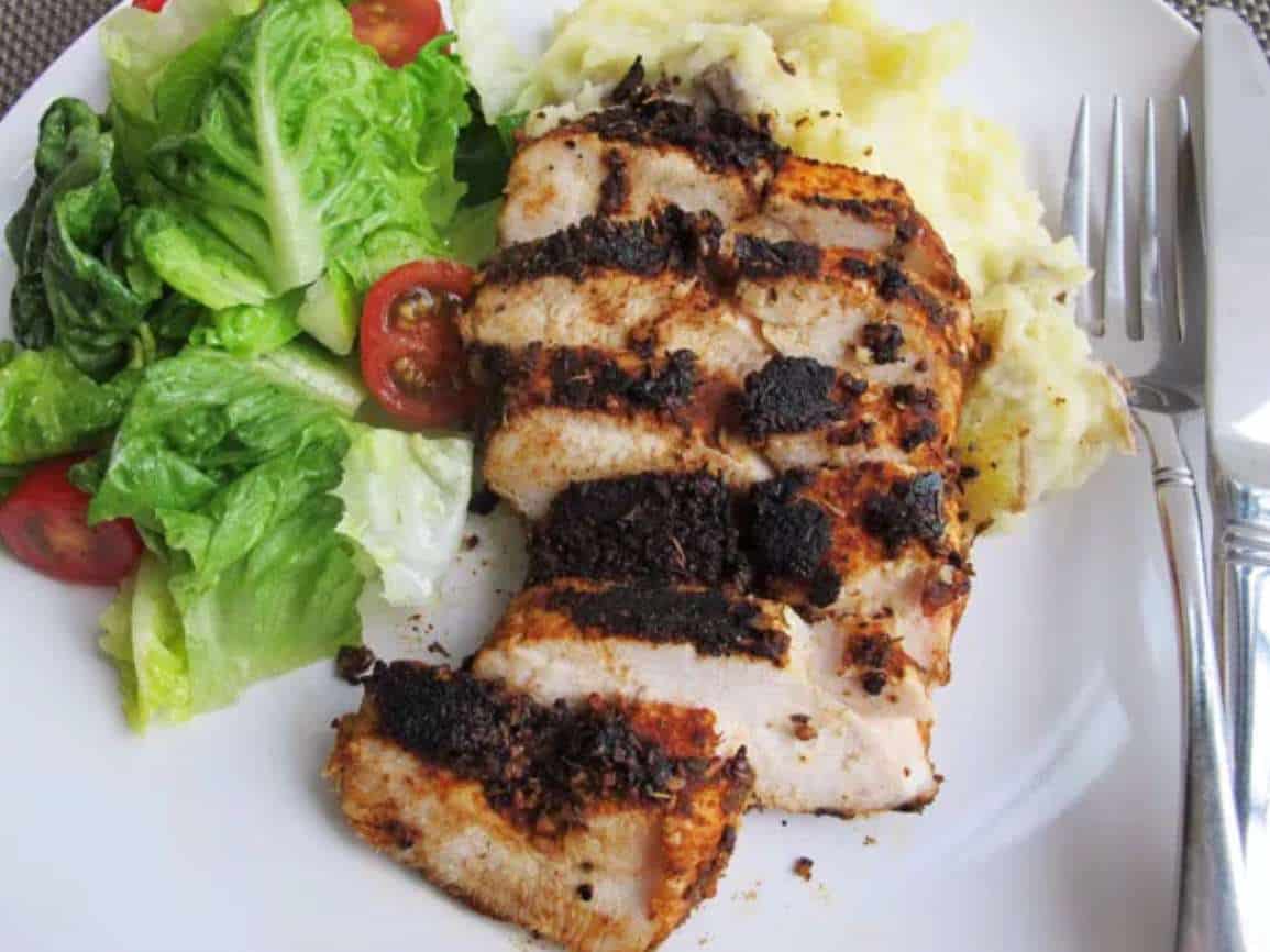 Serious Eats’ Blackened Chicken With Smashed Potatoes