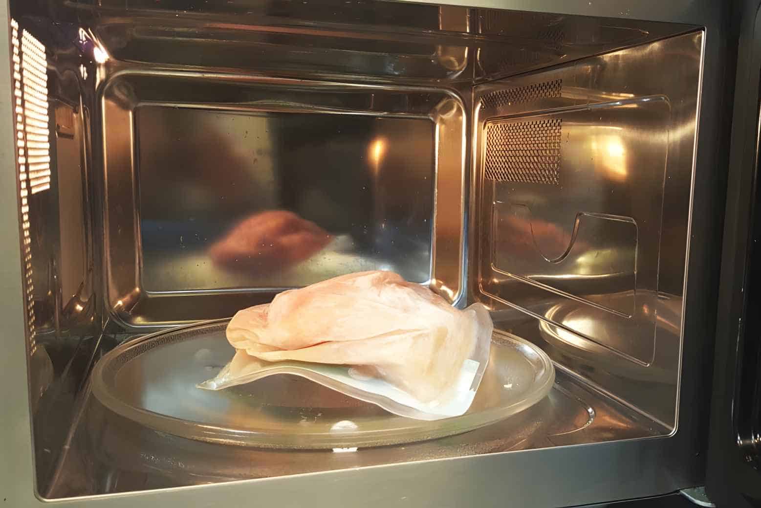 Is it Safe to Defrost Chicken in the  Microwave