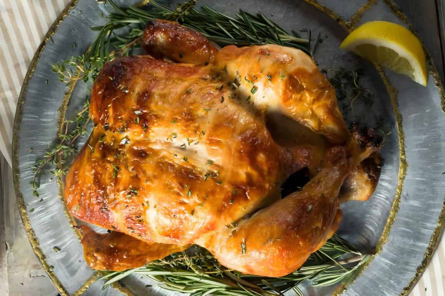 How Many Calories in a Rotisserie Chicken? (Charts)