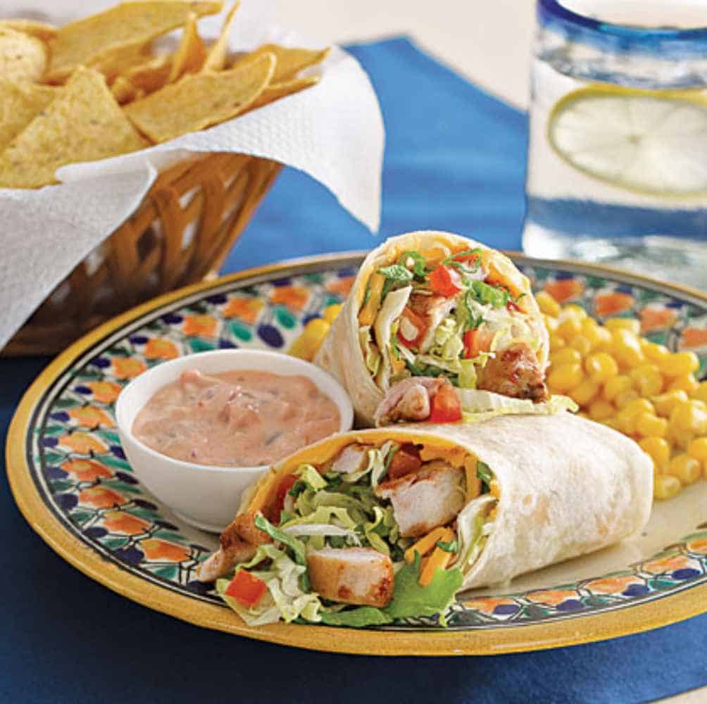 Mexican Chicken Wrap