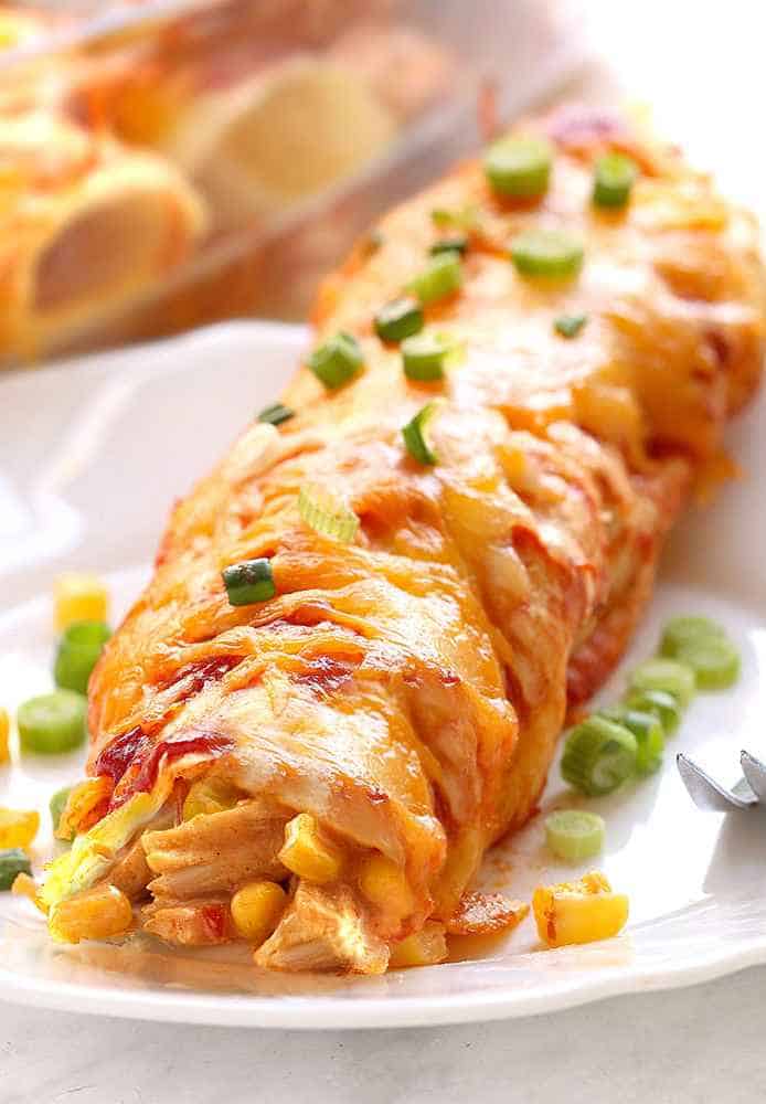 Cream Cheese Chicken Recipes Enchiladas