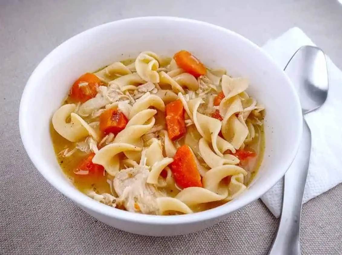 Low Sodium Chicken Noodle-y Soup