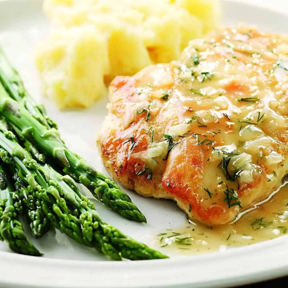 Onion and Dill Sauteed Chicken Breast