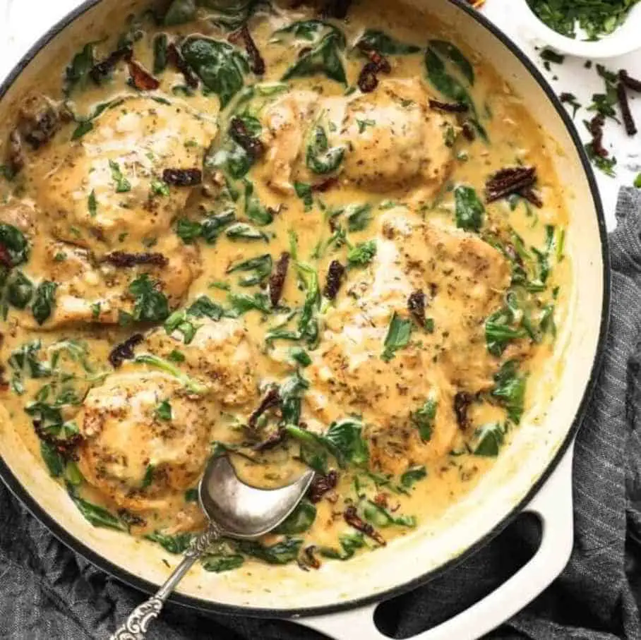 Quick and Easy Creamy Tuscan Chicken