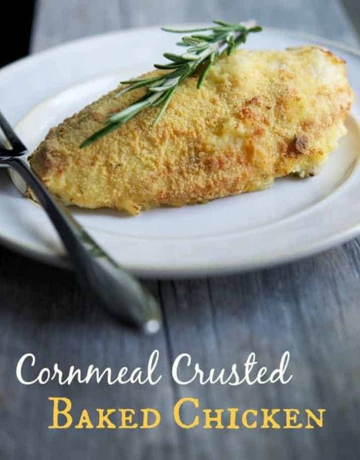 Corn Meal Crusted Chicken