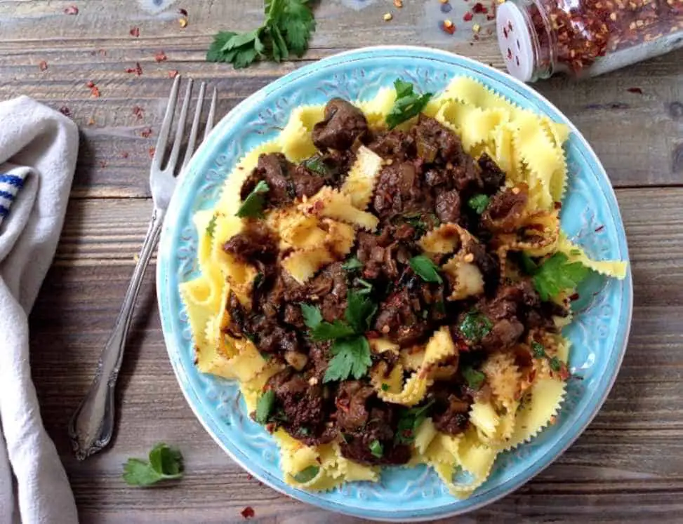 Sauteed Chicken Livers in White Wine by Ciao Florentina