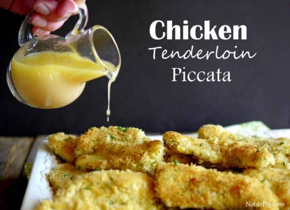 Simple Chicken Tenderloin Piccata