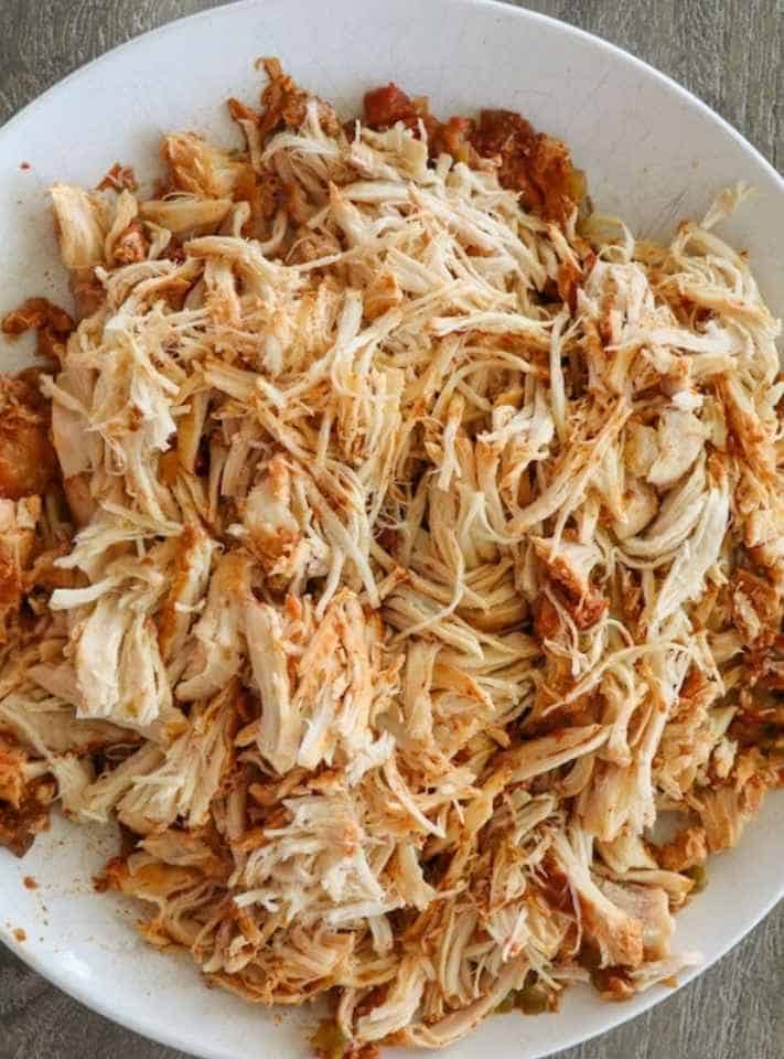 Crockpot Chicken Taco Meat