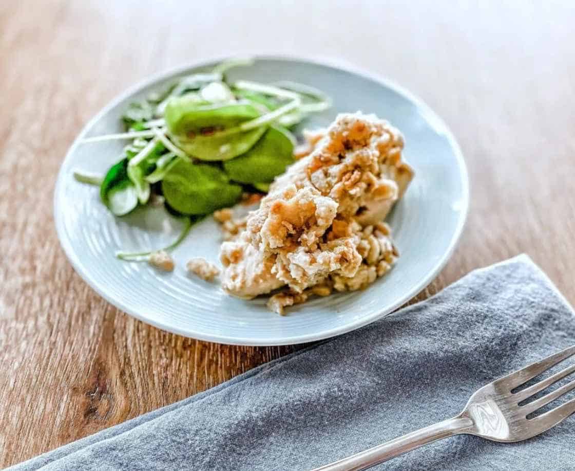 Slow Cooker Chicken and Dressing