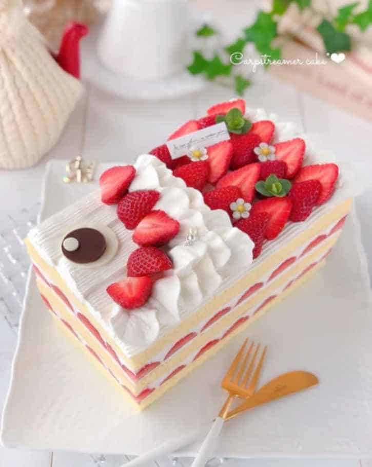 Korean-Strawberry-Cake-Recipe
