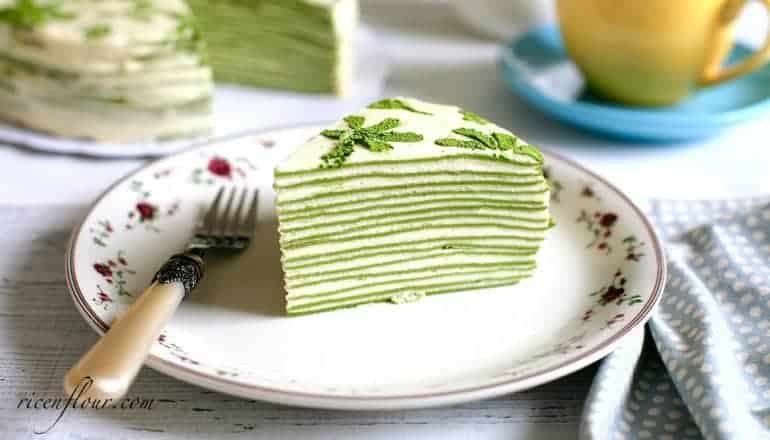 Matcha-Mille-Crepe-Cake
