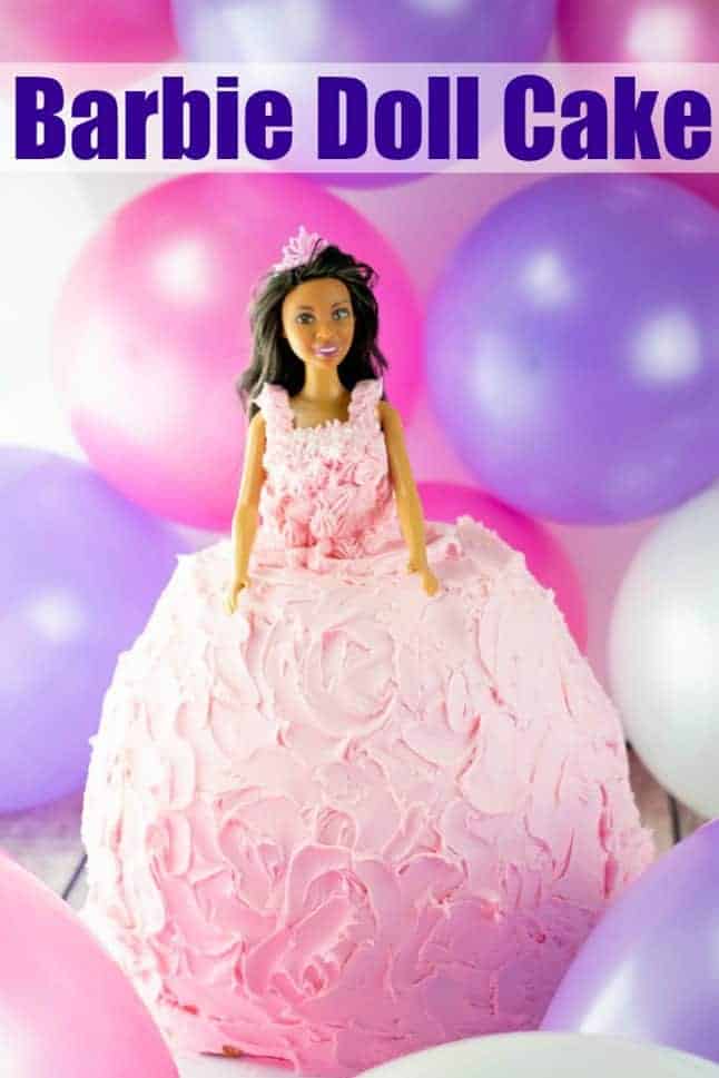 Pink-Barbie-Doll-Cake