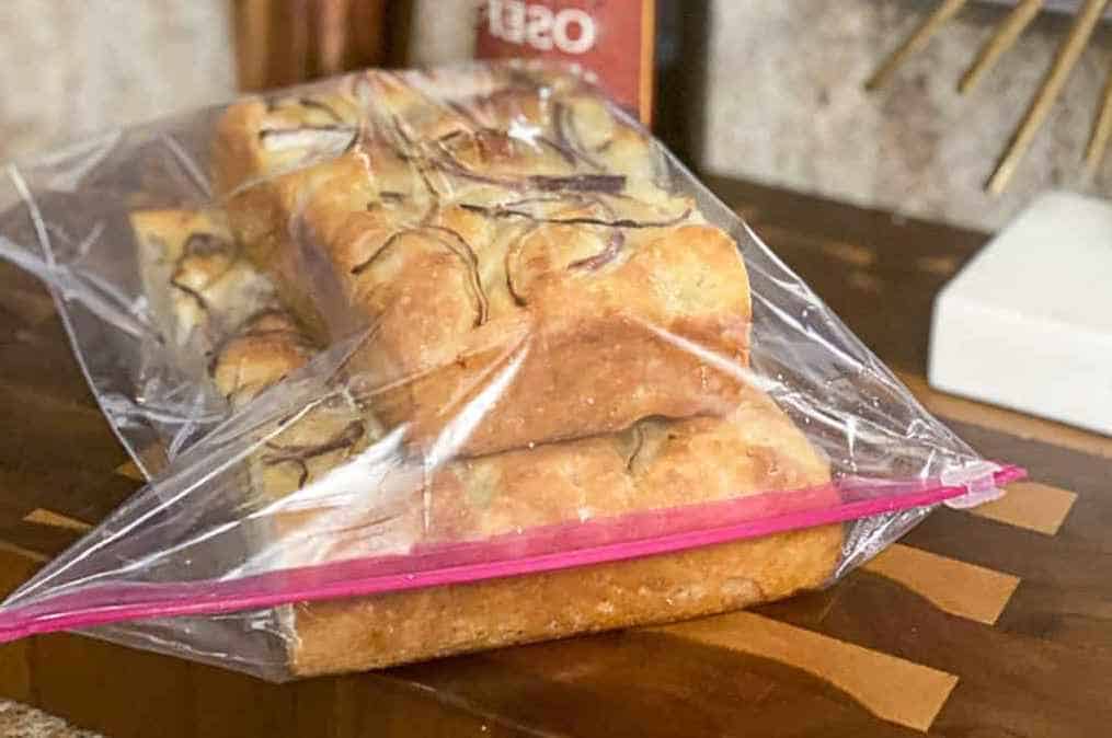 how to freeze bread slices
