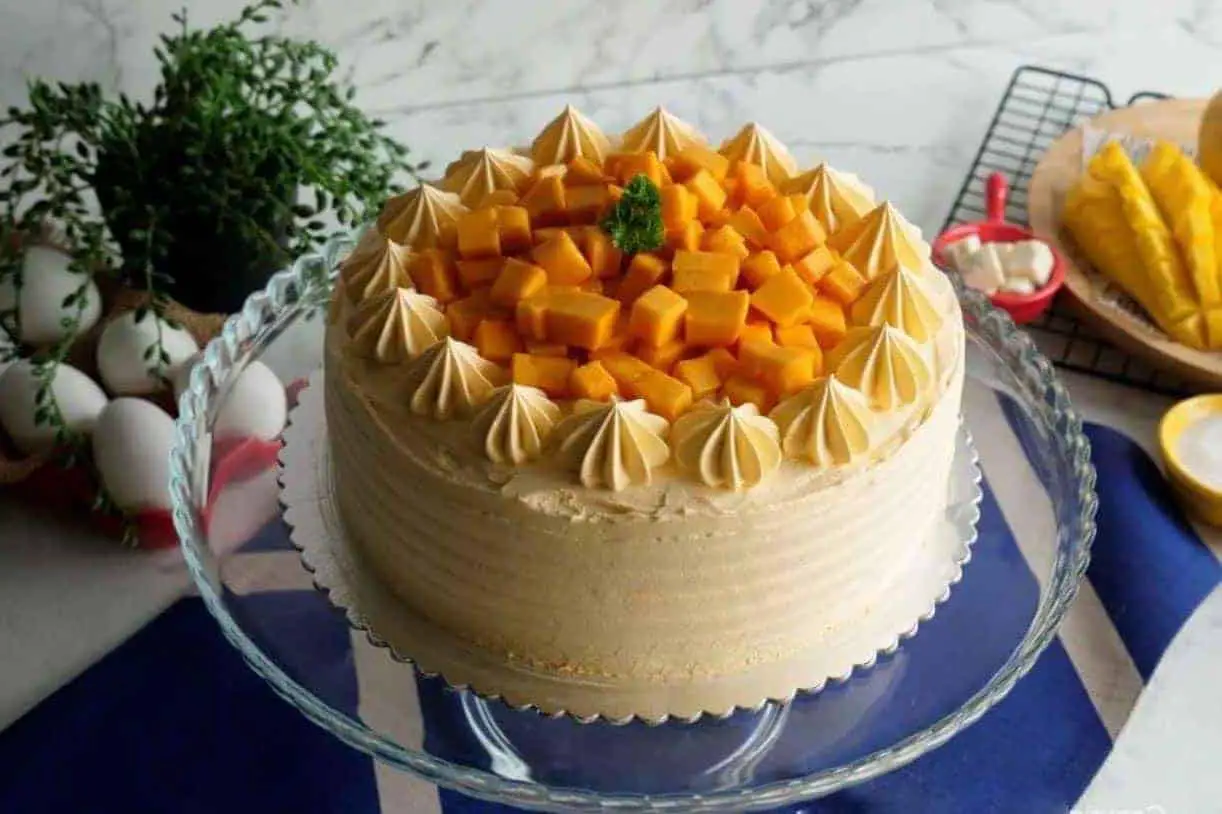 Fabulous Filipino Mango Cake | What's Cookin' Chicago